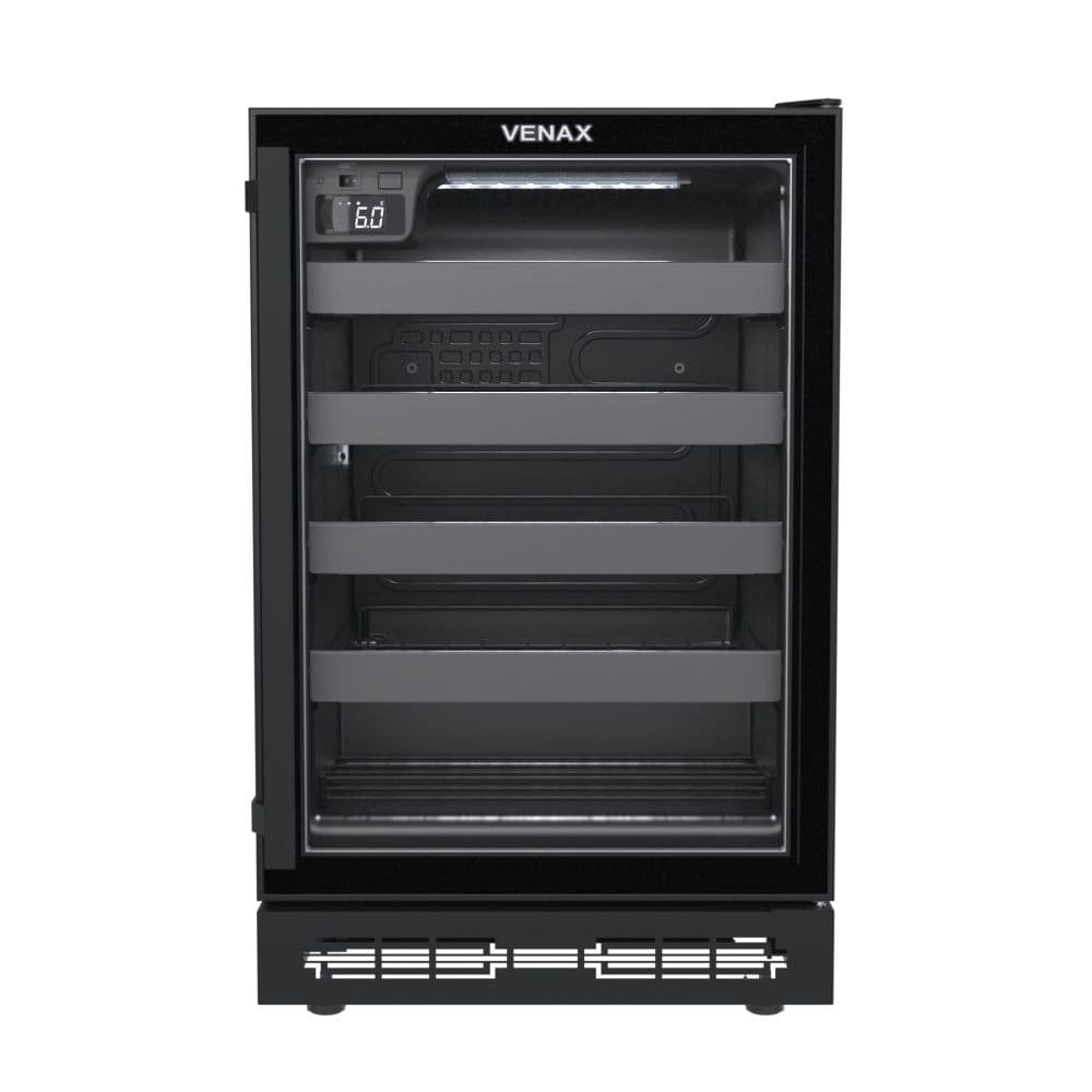 Adega de Embutir Venax Cave In 100 82l com Opção de Embutir Preto Fosco