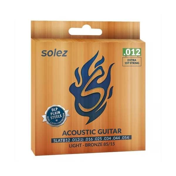 ENCORDOAMENTO SOLEZ VIOLAO 6 CORDAS BRONZE SLATB12 0.012