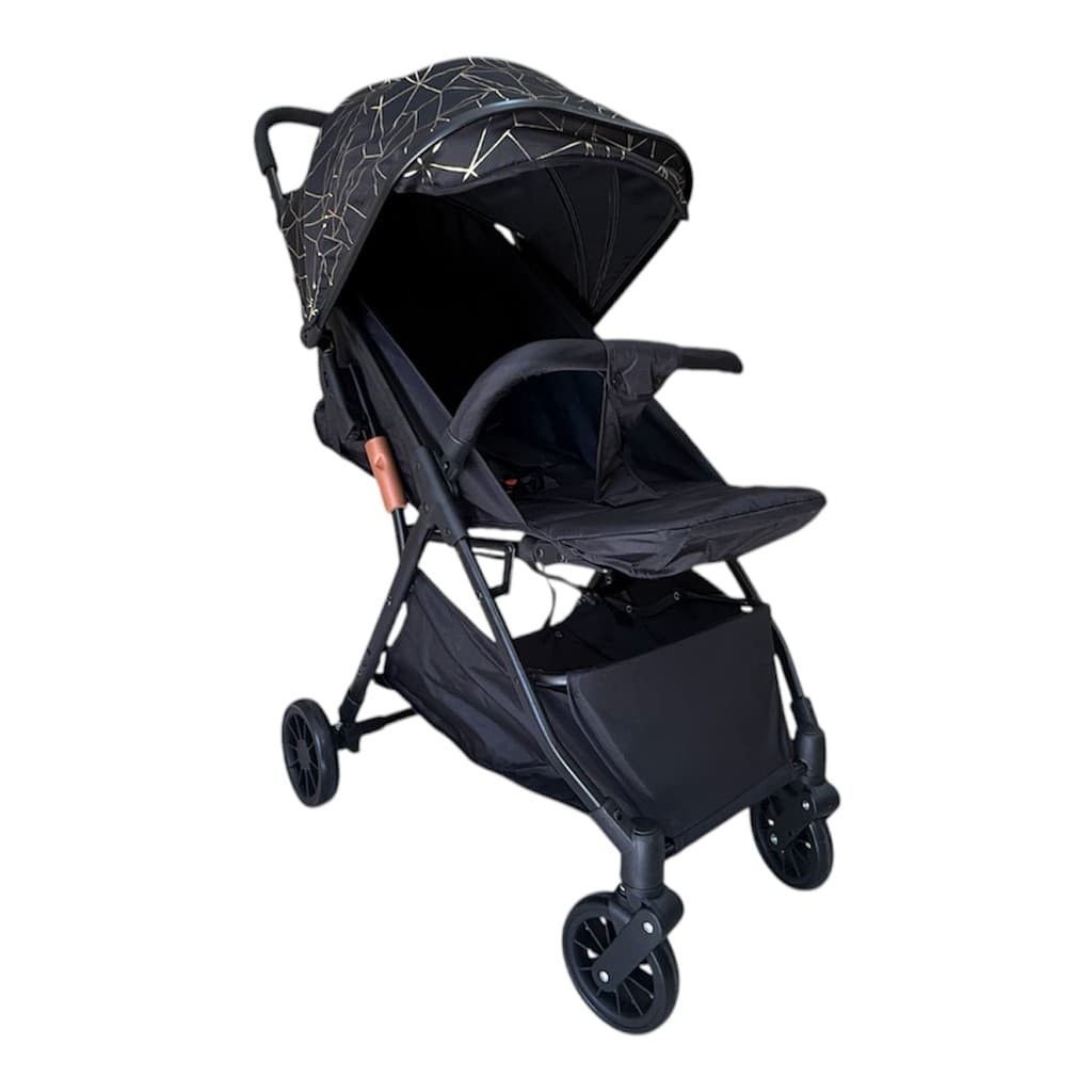 Carrinho de Bebê de Passeio Slim Zappy Black - Bubble Baby