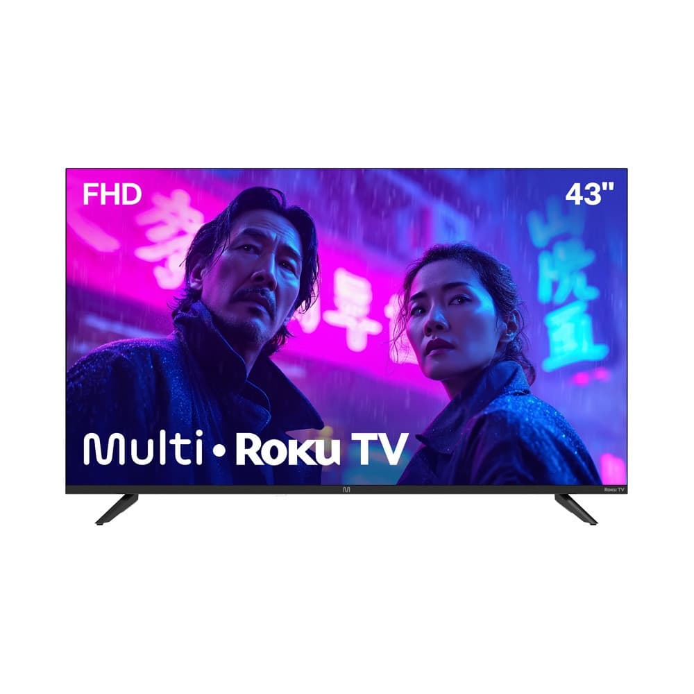 Multi Roku  TV 43 Smart DLED  FHD Wi-fi 3 HDMI Alexa e Google Home - TL082E
