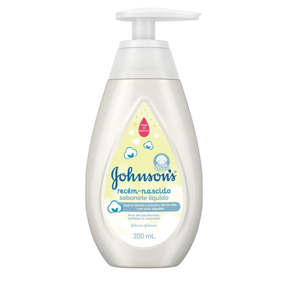 Sabonete Líquido Johnson's Recém Nascido 200ml