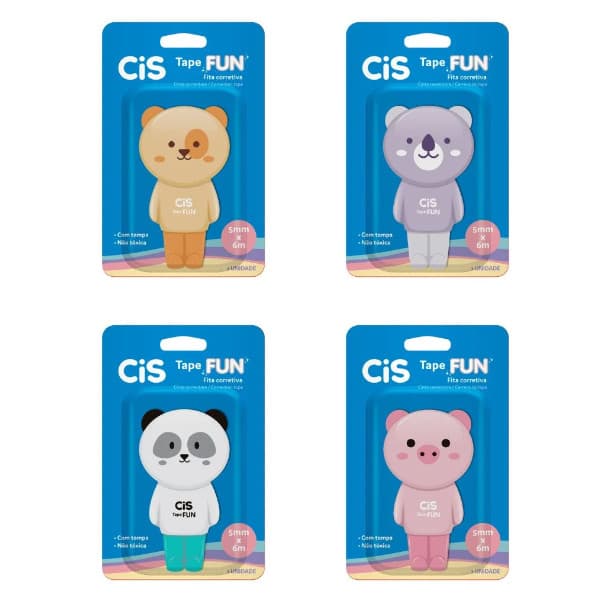 Fita Corretiva Tape Fun CIS