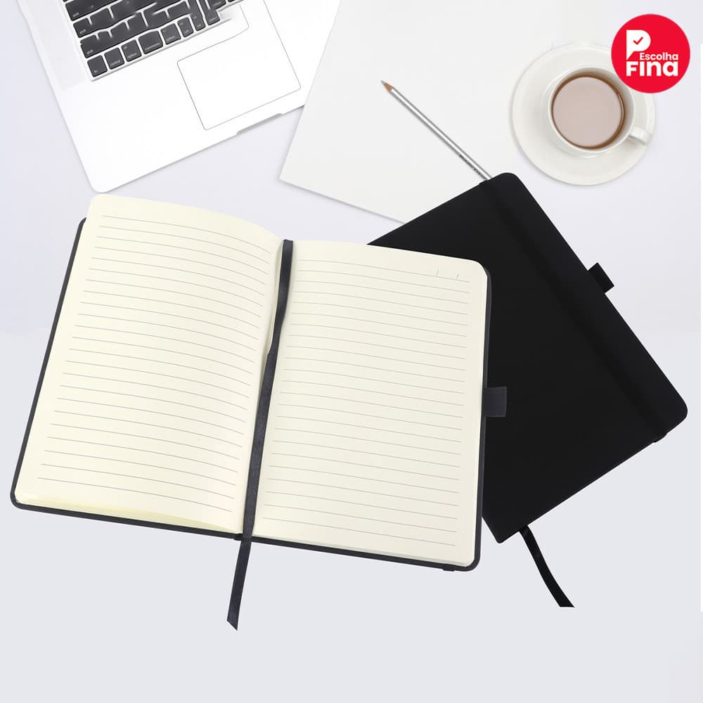 Sketchbook GRANDE 21x14cm - Caderno Tipo com Pauta para Arte e Anotações Escolares