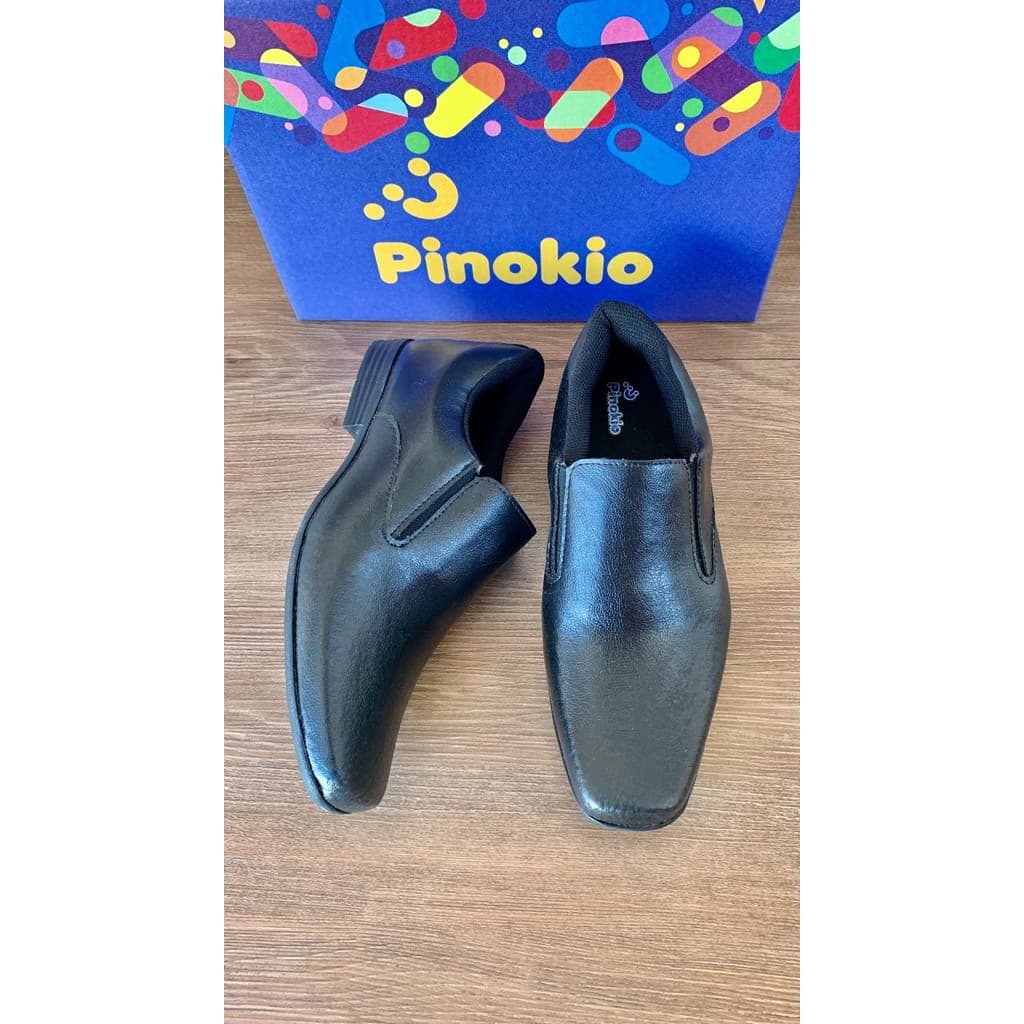 Sapato Social infantil masculino sem cadarço Pinokio