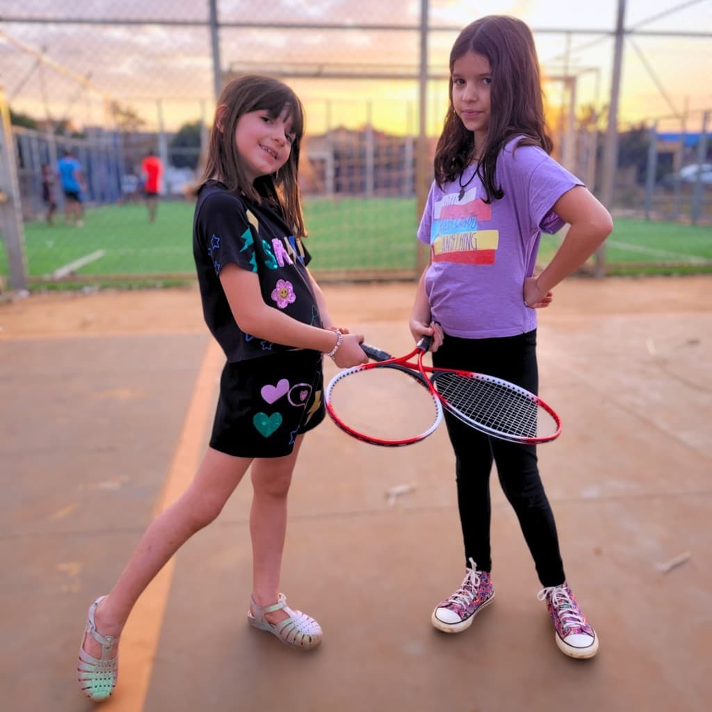 Raquete Tênis De Quadra Com Bolsa Transporte Para Recreação YS27688