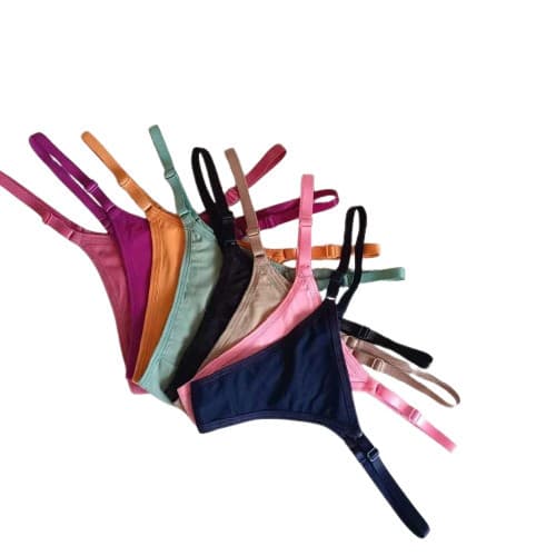 Kit Calcinhas com Ajuste Lateral Estilo Tanga Linda e Confortável