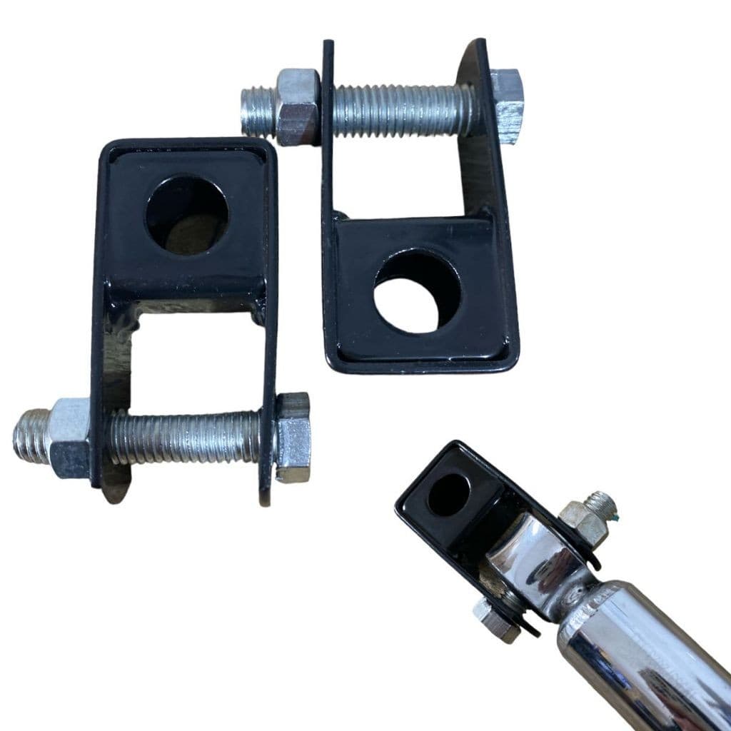 Par Alongador Amortecedor Traseiro Cg Titan Fan 125 150 160 Preto