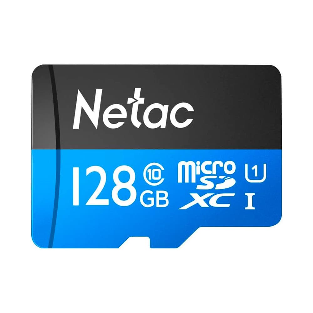 Cartão de Memória microSDXC P500 Standard 128GB Netac - NT02P500STN-128G-S