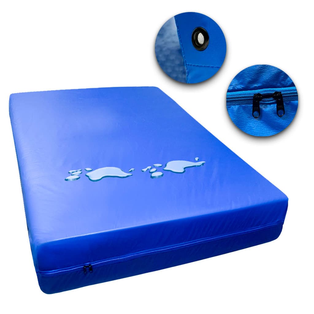 Capa de Colchão Impermeável Solteiro Hospitalar Protetor Impermeável