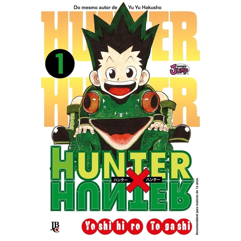 Hunter X Hunter - Vol. 1 - NOVO/LACRADO EDIÇÃO EM PORTUGUÊS