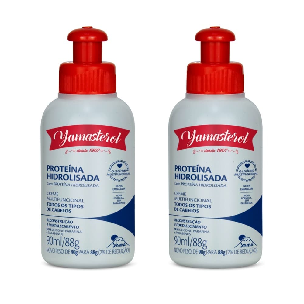 Kit 2 Yamasterol Proteína Hidrolisada 90ml Yamá