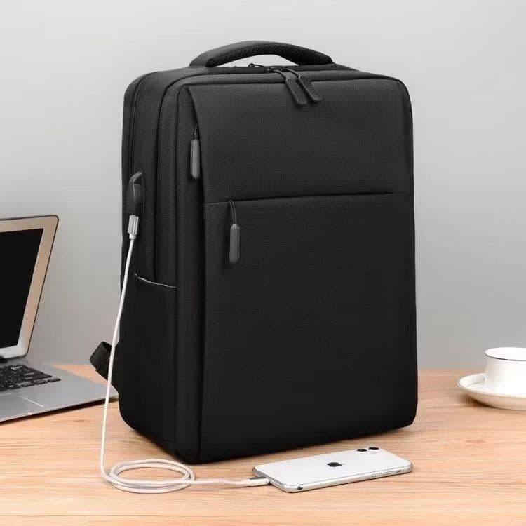 Mochila Masculino e Feminino Para Notebook Moda 18l 15.6 Polegadas Fone de ouvido e USB Executiva