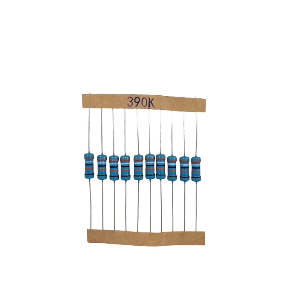 Kit 10 Resistor Precisão 390K 1W 1%