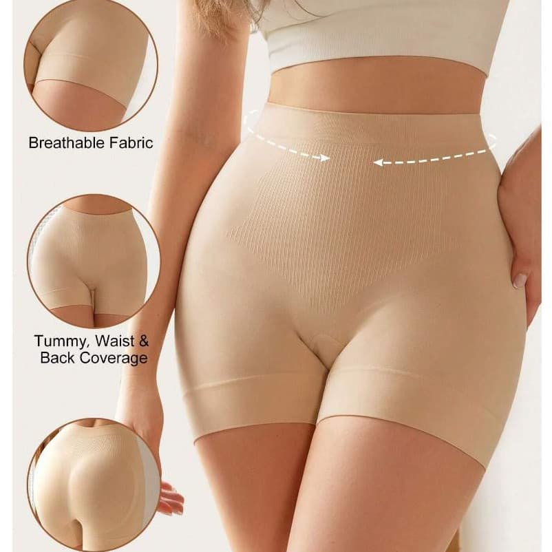Cinta Short Modeladora Compressão Empina Bumbum Feminina COS 10 CM