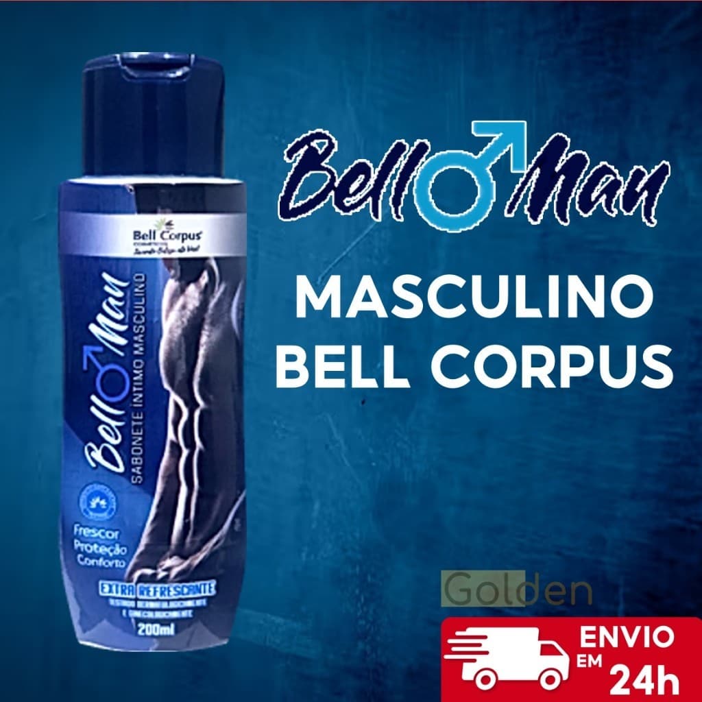 Sabonete Íntimo Masculino Bell Man - Bell Corpus 200ml