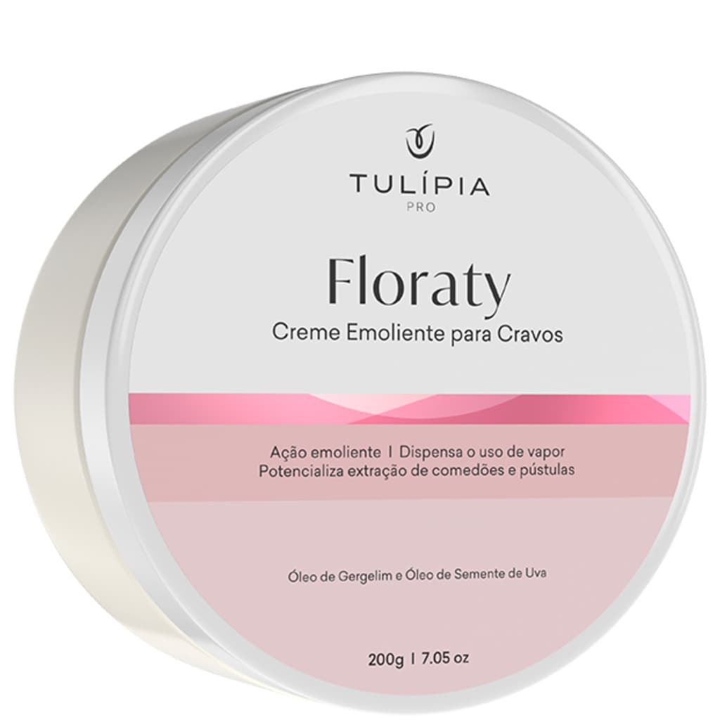 Creme Emoliente para Cravos Amolecedor Floraty Tulipia 200g