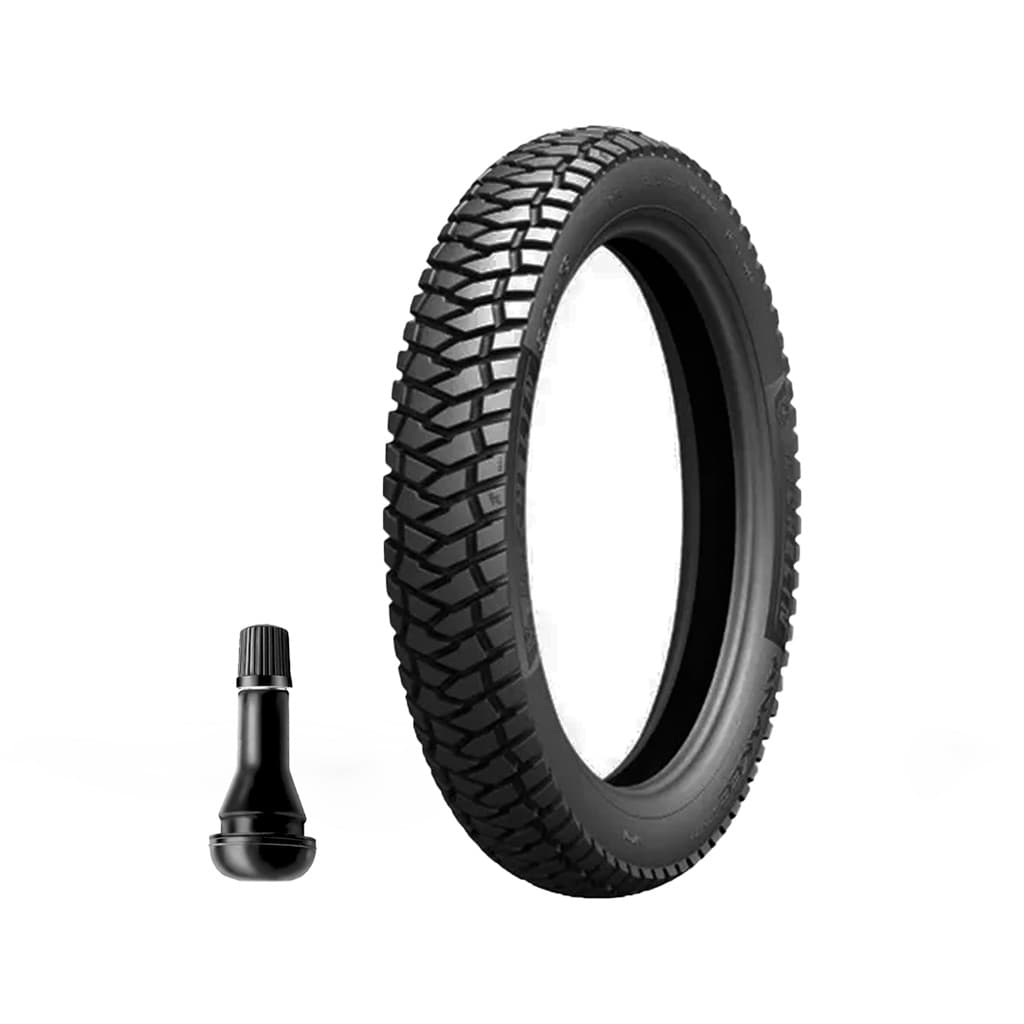 Pneu Michelin 110/90-17 M/C 60P Anakee Street TL Sem Câmara  + Válvula Bros Xtz Crosser