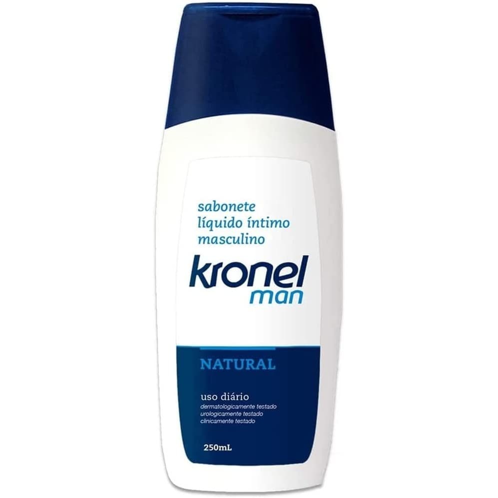 Sabonete Líquido Ìntimo Masculino Kronel Man Natural 250 Ml