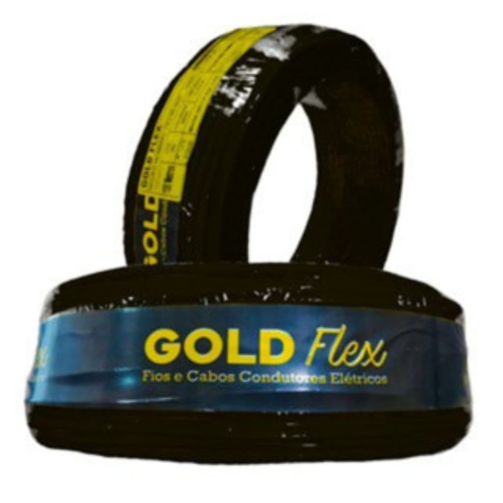Fio Elétrico 16mm Cabo Fleível 16mm Rolo 50mt e 100mts 750v Gold Premium