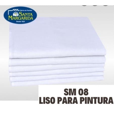 Pano Prato SM-08 Liso 50x75 Pintura Santa Margarida Legitimo Kit com 10 Peças