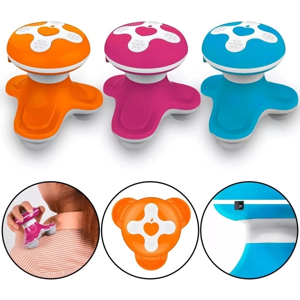 Mini Massageador Manual Elétrico Tomate