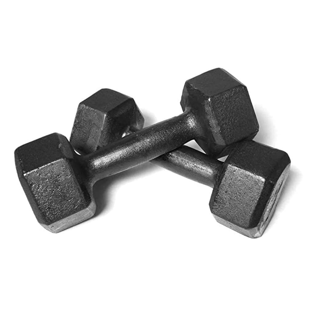 Par Halter Sextavado Pintado | 1kg 2kg 3kg 4kg 5kg | One Life Sports® – Musculação Treino em Casa