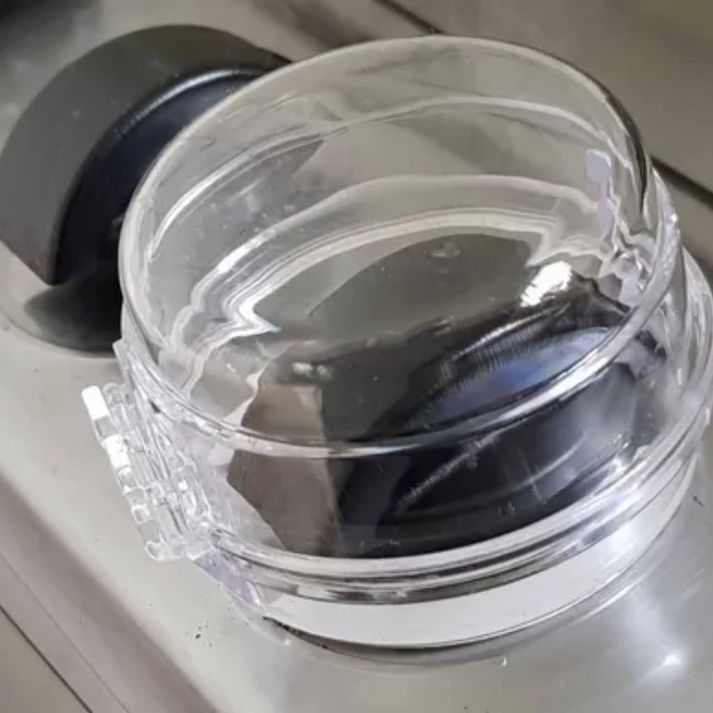 TRAVA DE SEGURANÇA ACRILICA FOGAO TAMPA DE BOTAO SEGURANÇA CRIANÇA