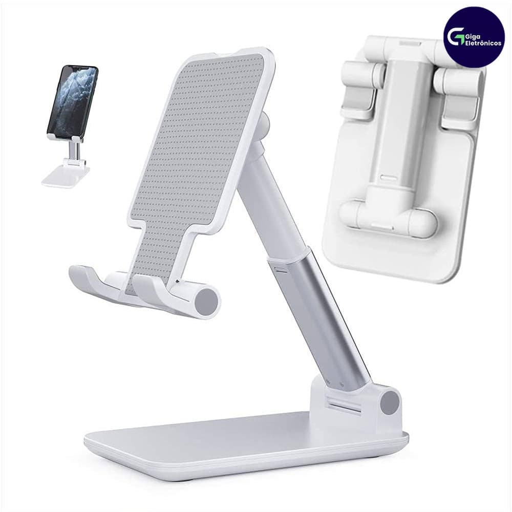 Suporte Dobrável Ajustável para Celular Tablet e Xiaomi Watch Multifuncional