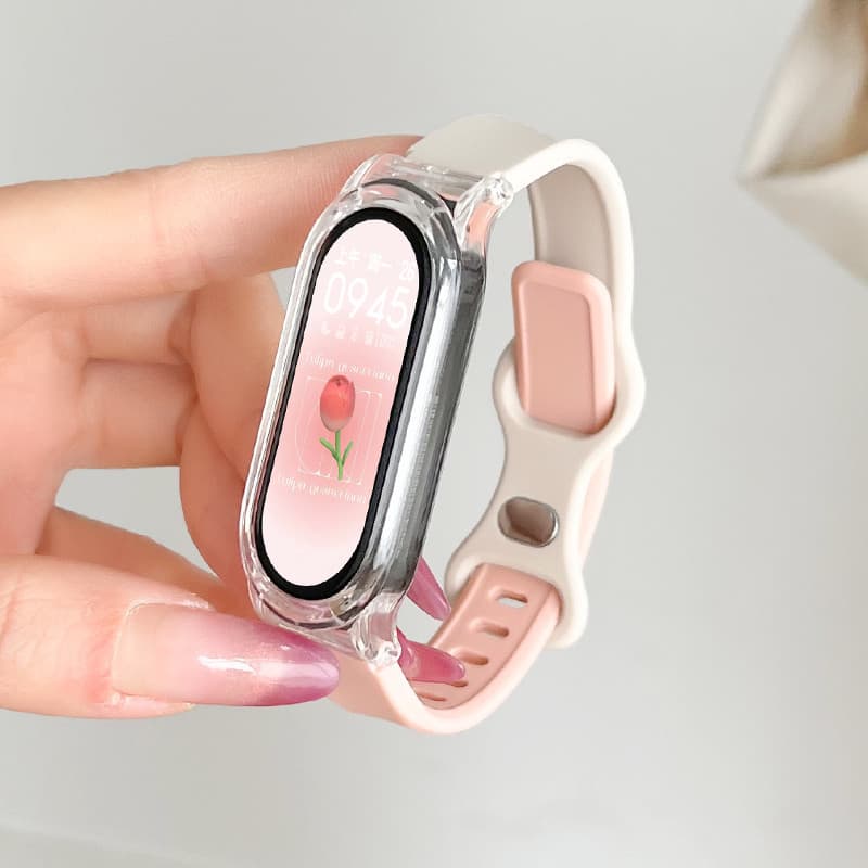 Pulseira De Silicone Para Xiaomi Mi Band 10 9 8 7 6 5 4 3 SmartWatch Substituição Esporte Bracelect Capa Miband Acessóri