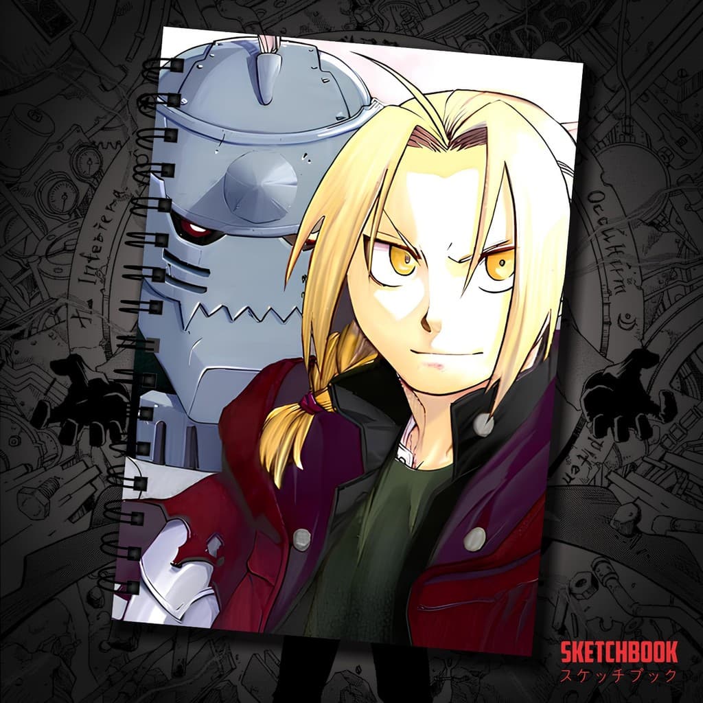 Sketchbook Caderno Desenho Anime Fullmetal Alchemist 90g 180g 240g Esboço Aquarela Marcadores Pintura Mangá Anime