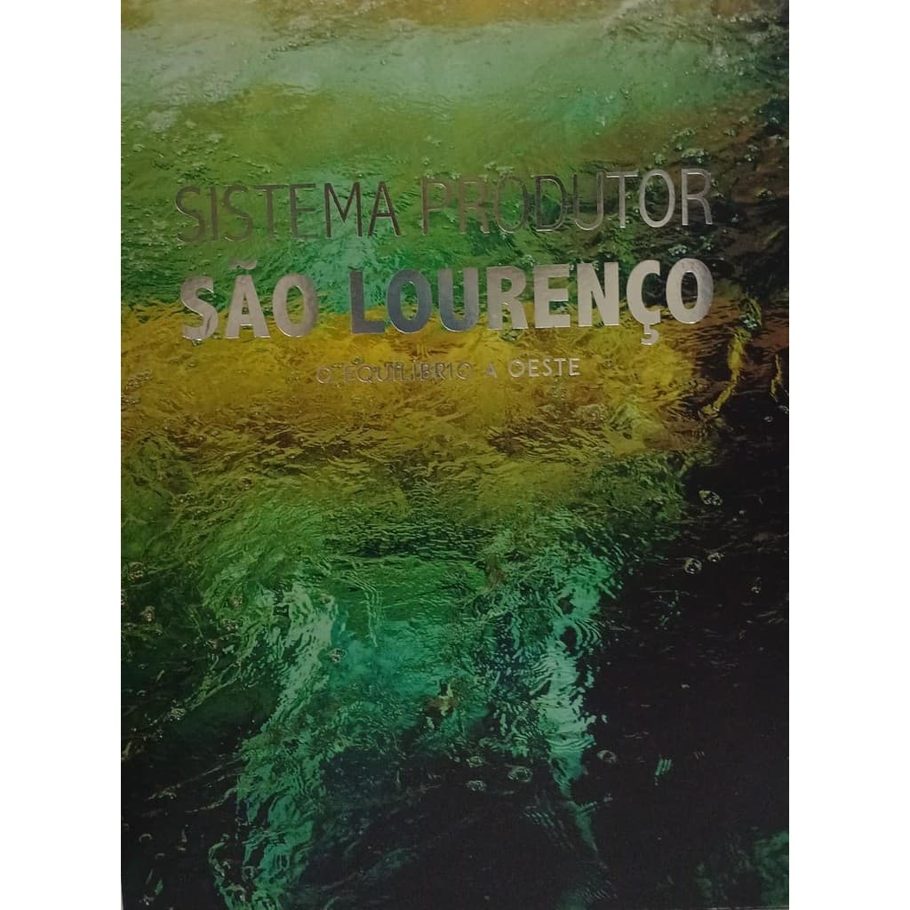 Box 2 Livros Sistema Produtor São Lourenço O Equilíbrio a Oeste de Sabesp 6911226 - Mem
