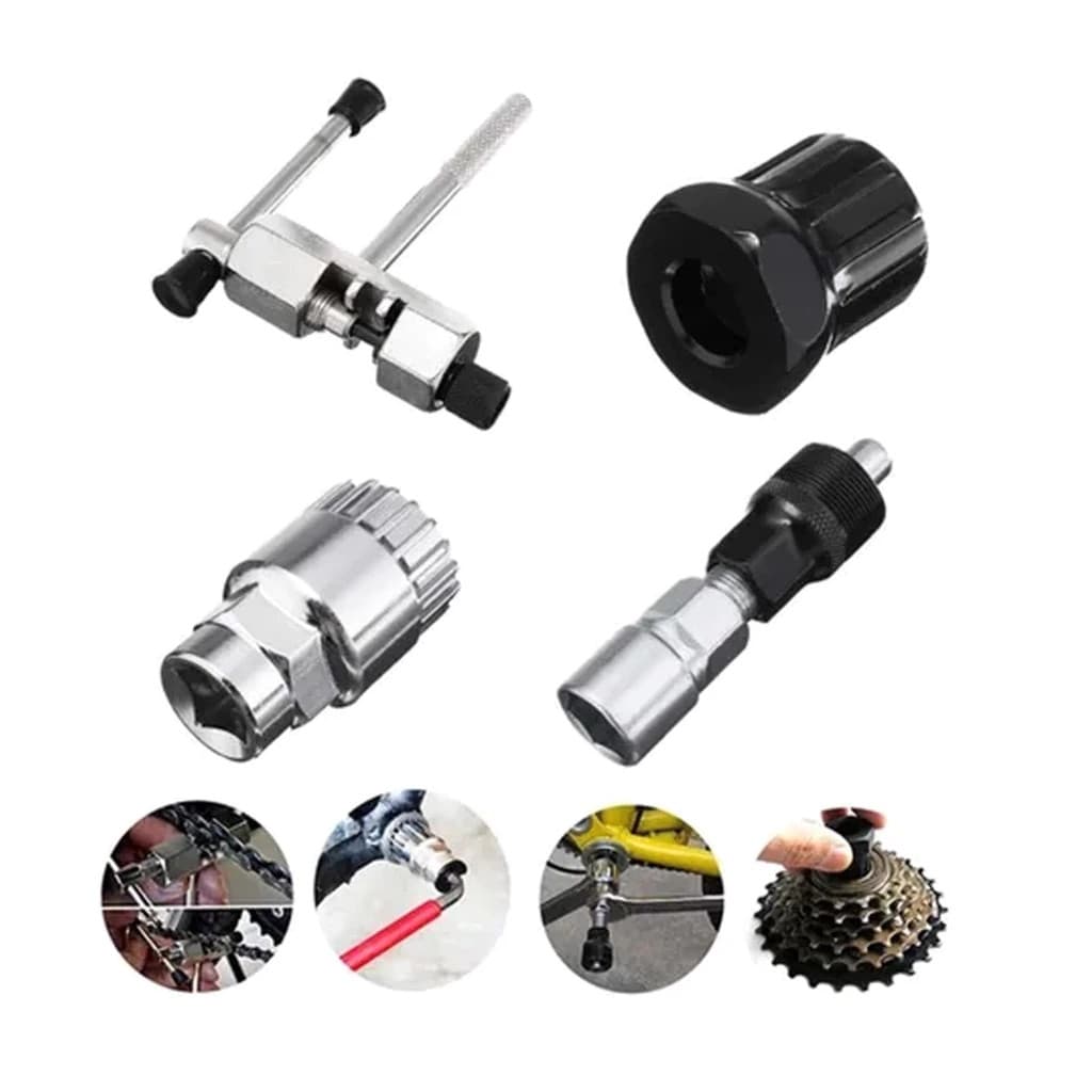 Chave Para Bike Extrator De Corrente Pedivela Movimento Central Consertos Reparos.+ZhengLed+