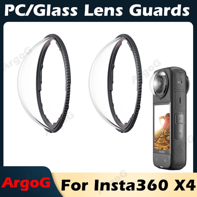 ArgoG Protetor de Lente Insta360 X4 Vidro Temperado 9H Insta360 X4 Accessórios