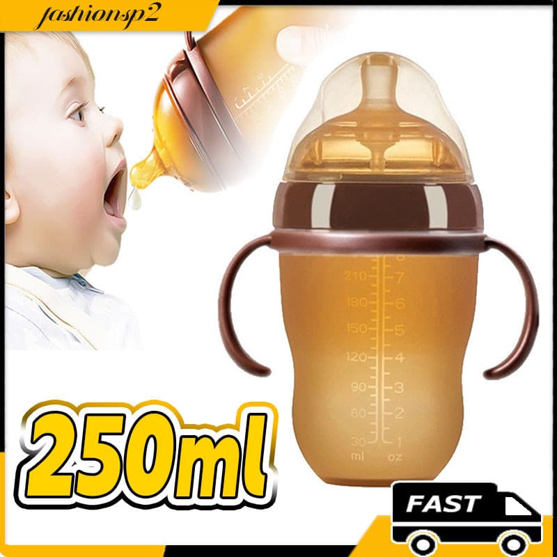 Mamadeiras De Silicone Flexy , Anticólicas Sensação Natural Bico Não Dobrável  Base Estável Sem Ponta 0 A 36 Meses