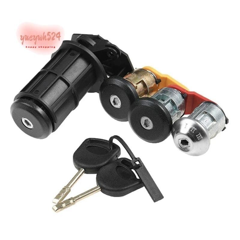 7177664516 Conjunto De Cilindro De Fechadura De Porta De Carro Com Chave Para Ford KA 1997-2008