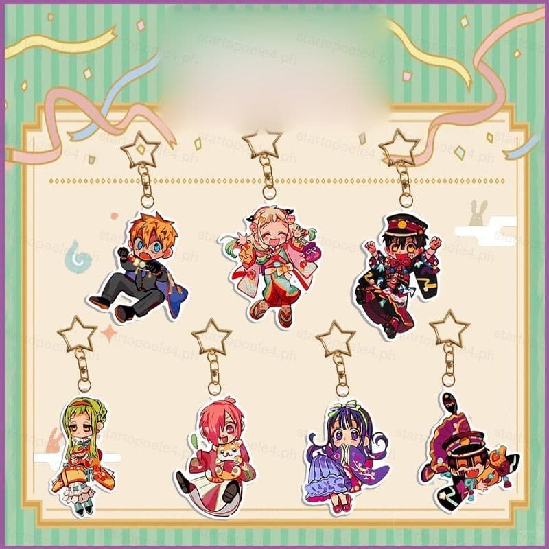 Chaveiro Hanako-kun Com Pingente De Acrílico Bags Acessórios Anime Periferia