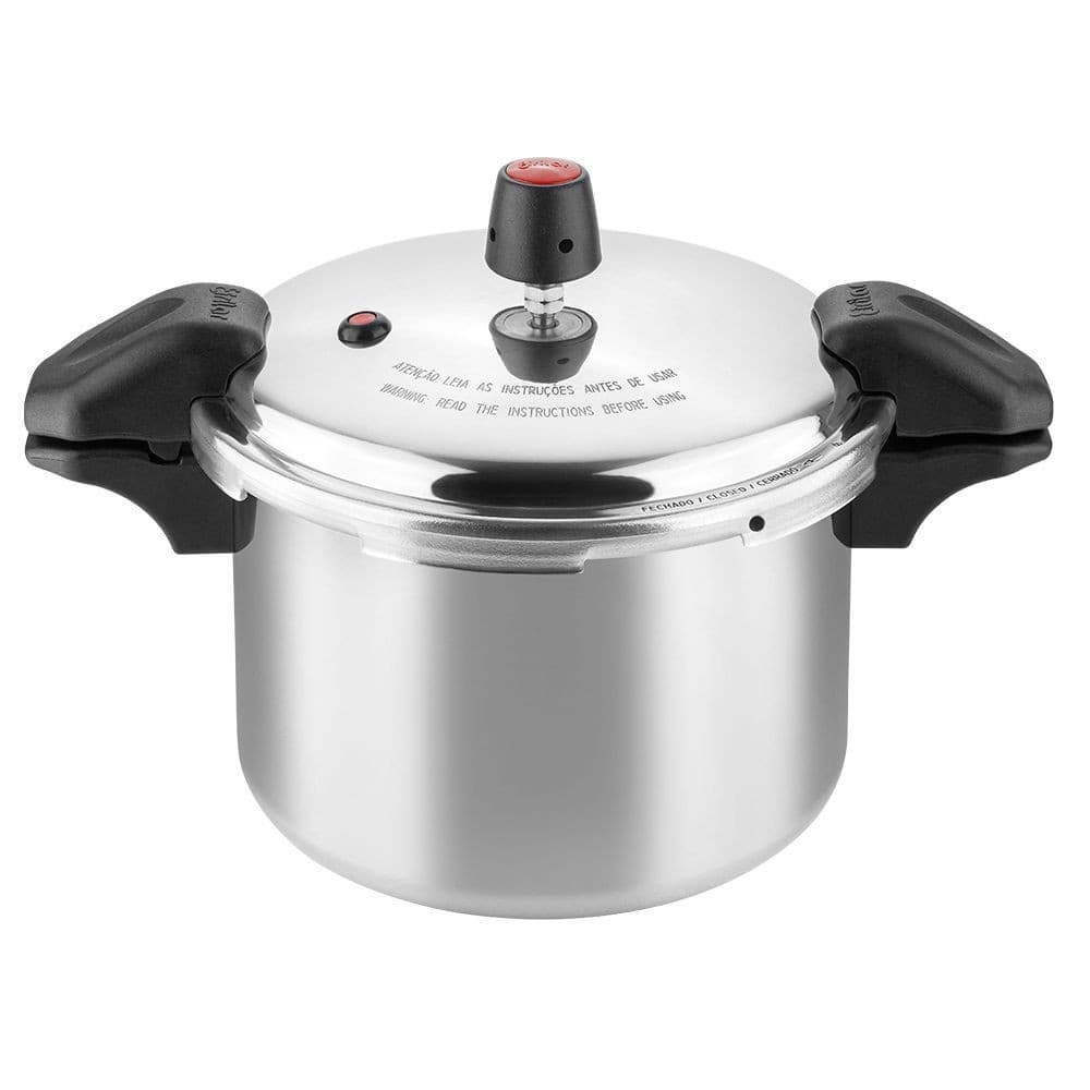 Panela De Pressão 4,5 Litros Alça Fechamento Externo Polida Eirilar - Segurança, Praticidade e Economia - Envio Rápido