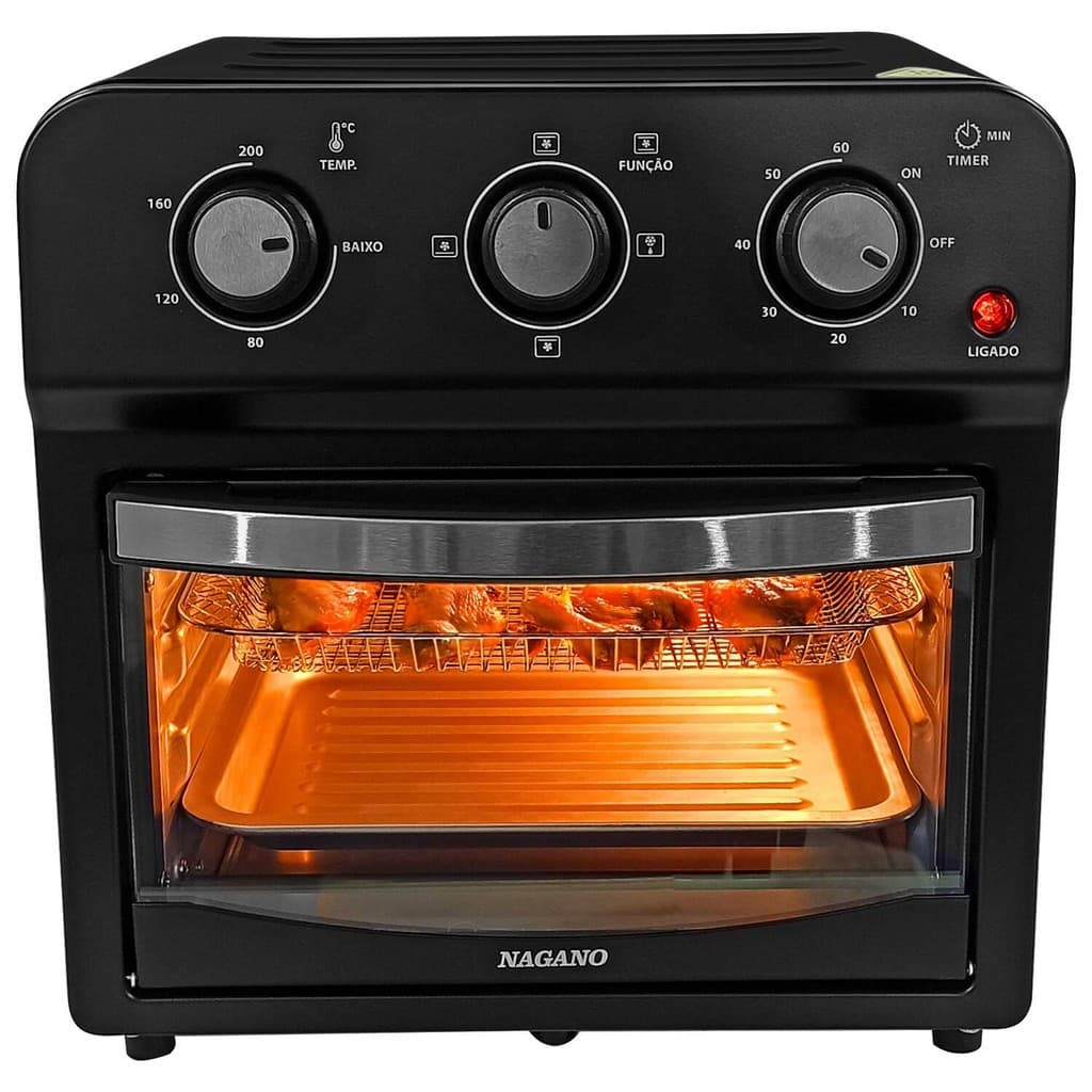 Forno Air Fryer 1500w Fritadeira 12L 220v