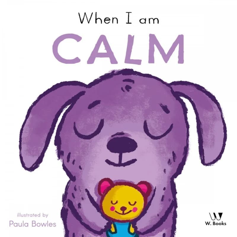 Livro Cartonado - When I Am Calm - em inglês - W. Books