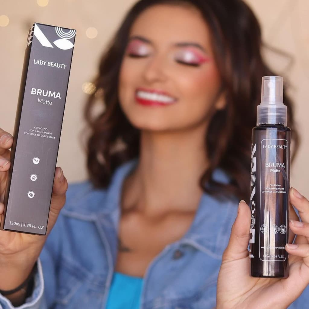 Bruma Facial FIxadora Matte 130ml - Lady Beauty
