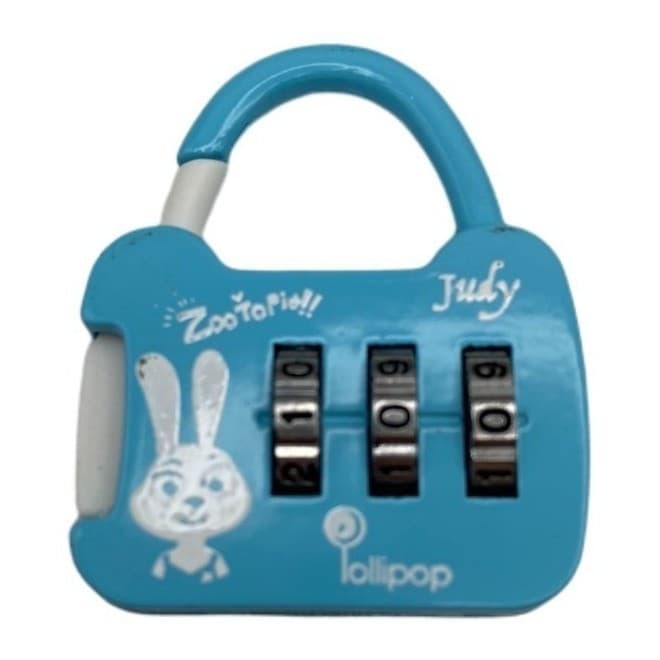 Mini Cadeado De Segredo 3 Digitos Mochila Armário Malas