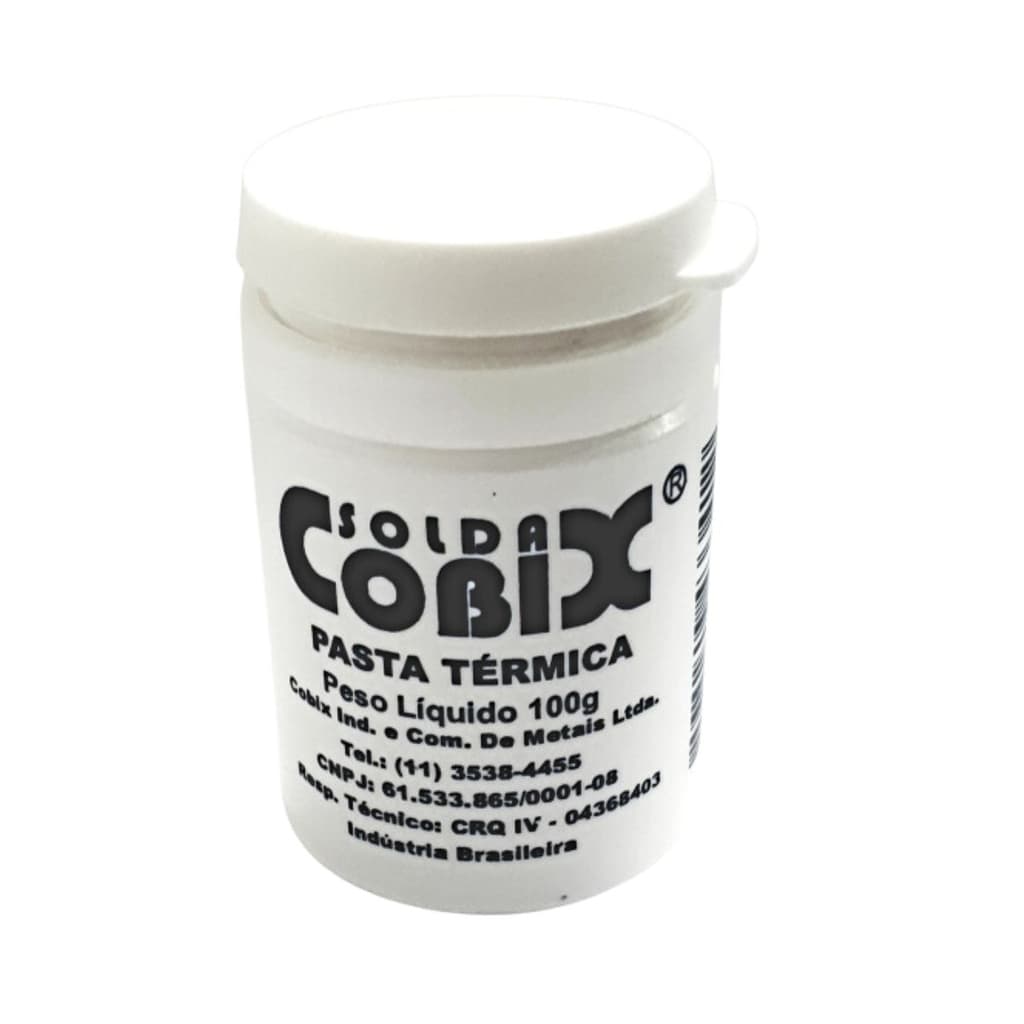 Pasta Térmica 0.4w/mk Cobix Pote 100gr
