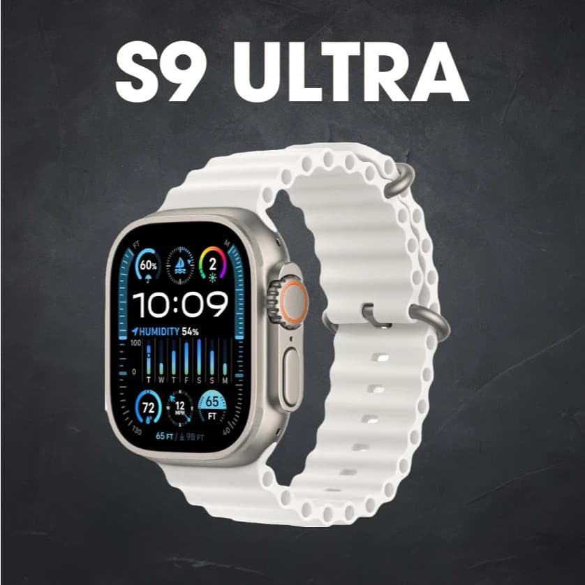 T900 Ultra Smartwatch S9 Ultra 2025: Novo e Inteligente! 49mm Tela, Bússola 2.01