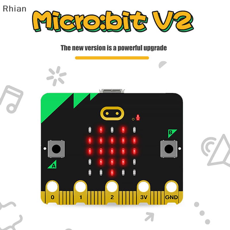 [Micro:bit V2 Micro Bit Go Edition BBC Microbit Para Crianças Placa De Desenvolvimento V2.0Board COD