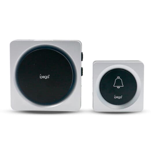 Campainha Sem Fio Com Bateria Residencial Wireless 150metros 110v/220v