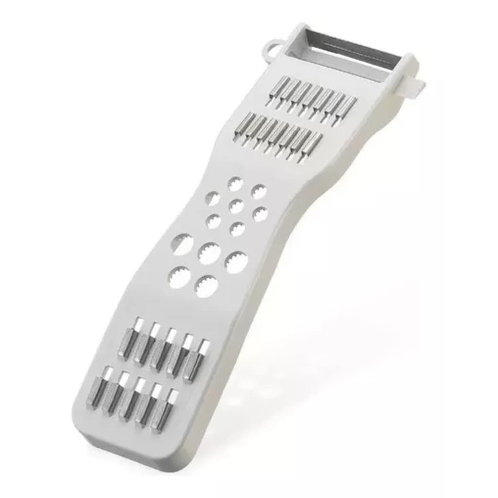 OFERTA Ralador Multifunção 5,5X17,5Cm Com 7 Funções Sua Cozinha Fica Mais Prática E Organizada Clink universal