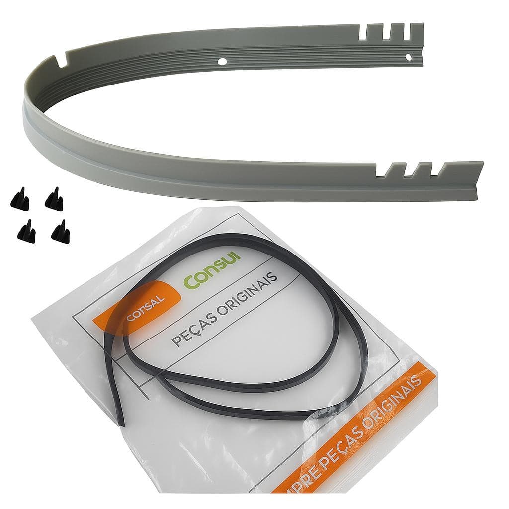 Guarnição Inferior da Porta Lava-Louças 8 Serviços Brastemp BLF06 BLF08 Vedação Original