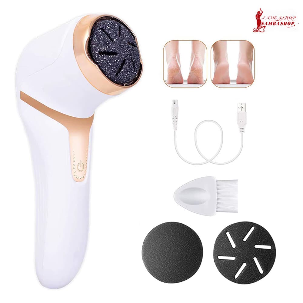 Motorzinho Para Lixar Calos, Gel Hidratante Anti-Rachaduras, Pedicures Profissional