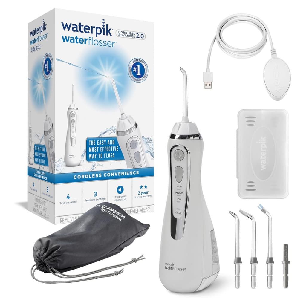 Irrigador Oral Waterpik Portátil Cordless Advanced WP580 Bivolt