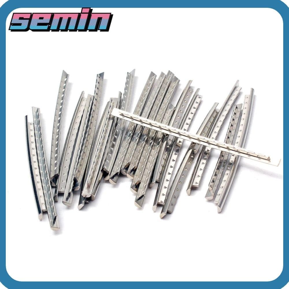Fio De Traste De Guitarra SEMIN , Aço Inoxidável 24 Unidades/Conjunto Trastes De Dedo , Acessórios De Reprodução De 2.7 